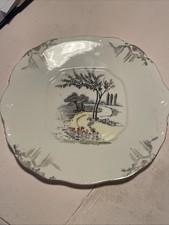 English Porcelain Plate with