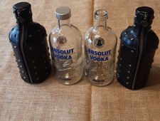 Rare Pair Absolut Vodka Bottle