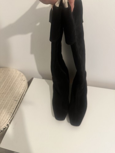 Bennett black suede knee - lk,