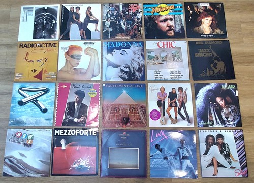 Joblot 20x 1980s albums - 20x,