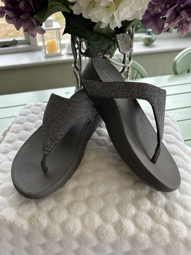 Fitflop size silver thong - size, 6