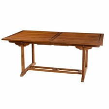 Dakota Fields Woehler Extendable Teak Dining Table Durable and Stylish