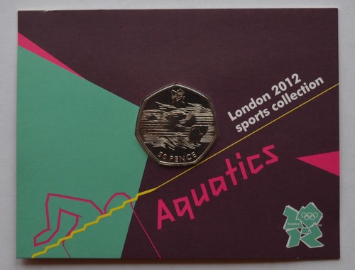 London 2012 olympic 50p coin - 2012,