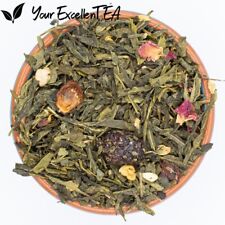 Sencha Sakura - Delicious Japanese Tea - Cherry and Sencha Green Tea  Loose Leaf
