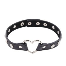 Gothic Heart Choker Sexy Belt