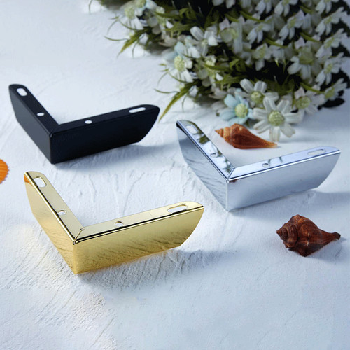 Chrome metal shape corner - metal,