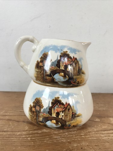Pair vtg sandland ware - pair, england