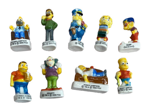Simpsons porcelain feve france - porcelain,