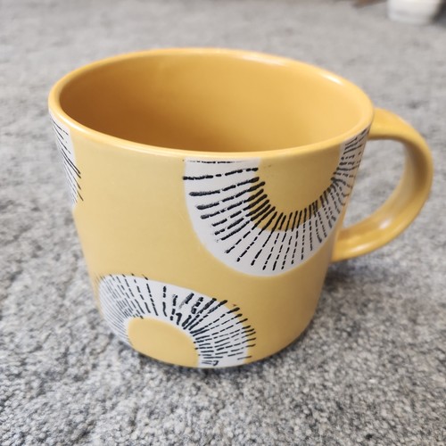 Habitat mustard ochre mug - habitat,