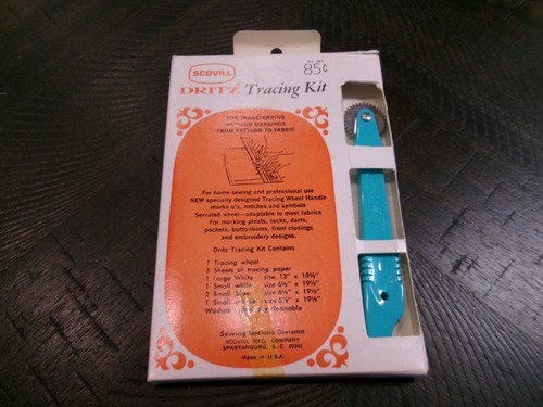 Vintage scovill dritz tracing - scovill,