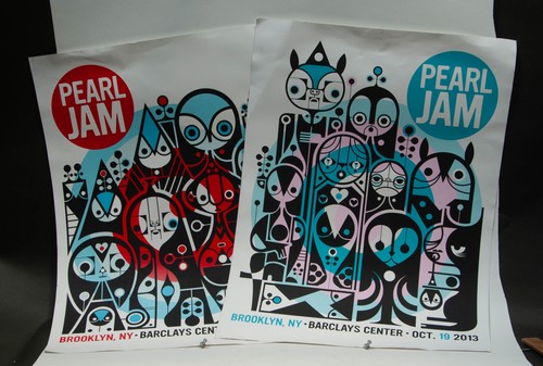 Pair pearl jam posters - ,