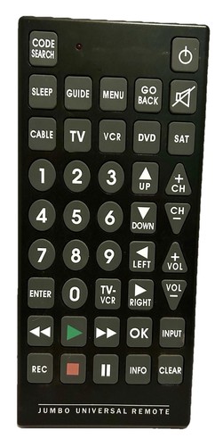 Universal jumbo remote control - remote,