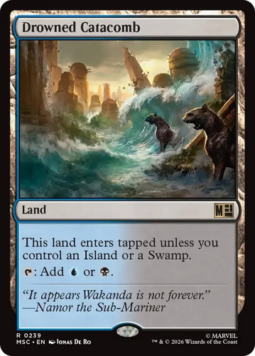 Dual lands list - set, not