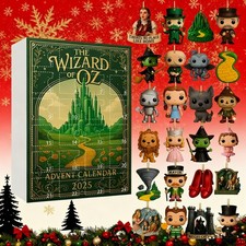 Wizard of Oz Christmas Figurines Ornaments Advent Calendar Holiday Decorations