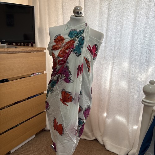 Sarong beach wrap - sarong, butterfly