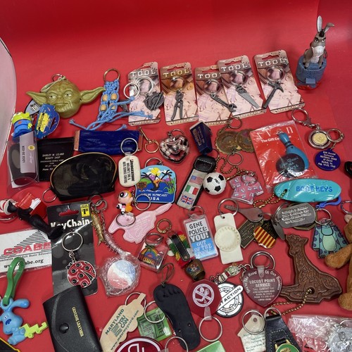 Huge keychains lot - , keyrings