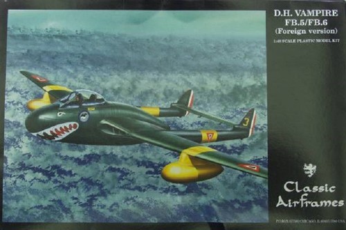 Classic airframes vampire - classic,