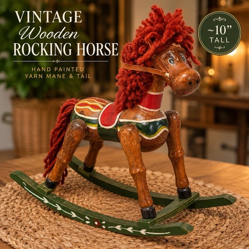 Vintage handmade wooden - handmade,