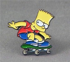BART SIMPSON PIN BADGE NEW 