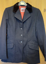 34" -  BLACK  CALDENE SHOW HUNTING HORSE RIDING  JUMPING JACKET