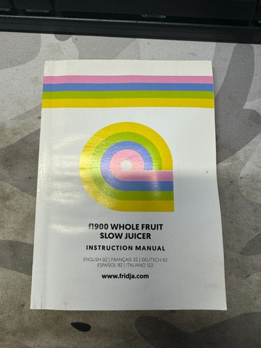 Fridja f1900 instruction - ⭐fridja,