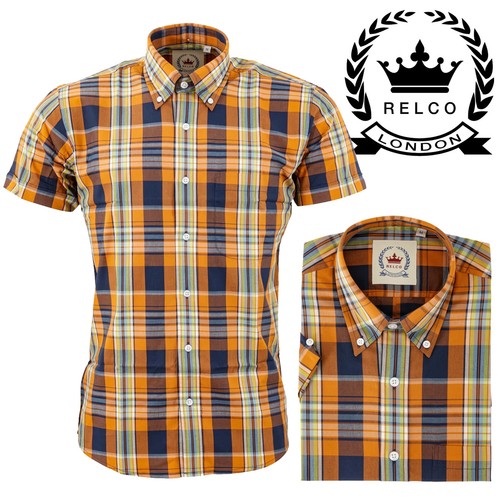 Relco men orange - relco, navy