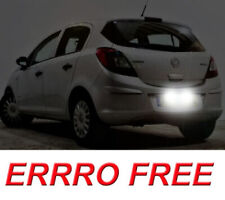 For Astra H Corsa D VXR Bright White LED Number Plate 2Ps Light LED Bulb UKSTOCK
