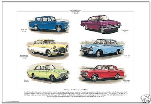 Classic fords the 60s - fords,