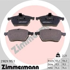 FRONT BRAKE PAD SET DISC BRAKE FITS: OPEL VAUXHALL CALIBRA A 2.0 I TURBO 4X4