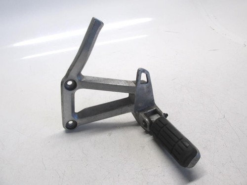 Left rear footrest and - left, plate