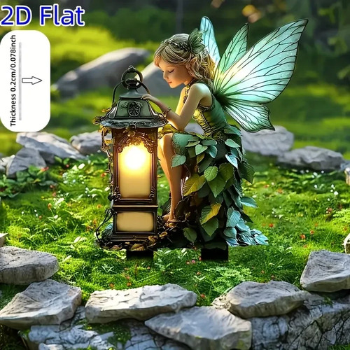 Magical garden fairy light - garden,