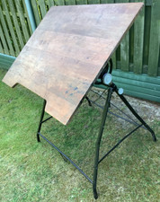 Architect Artist Draughtsmen Folding Drawing Board Table Work Bench Adjustable