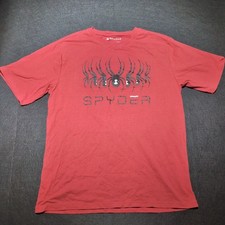 Spyder Tshirt Mens Large Red