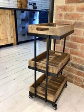 Artisan 3 Tier Kitchen Trolley / Utility cart or Storage Cart
