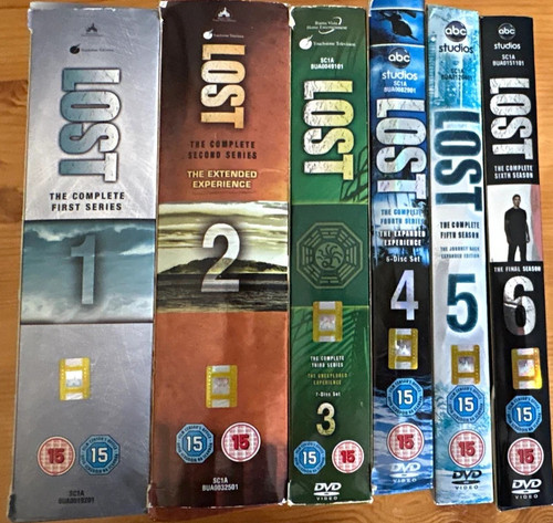 Lost dvds complete series - complete,
