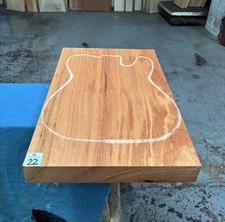Khaya Mahogany 1 Piece Guitar