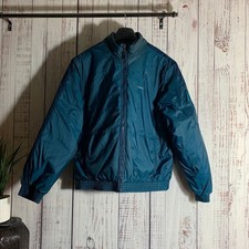 Nike Mens Navy Blue Vintage 90s Reversible Puffer Jacket Size S/M