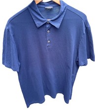 Navy Blue Brioni Polo XXL (Fits XL)