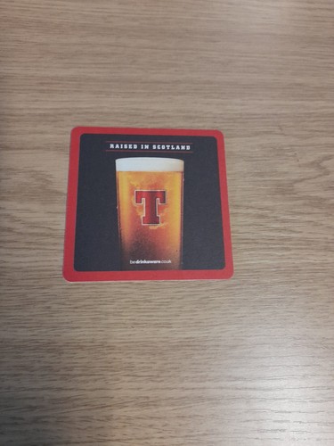 Tennents lager raised - tennents, in