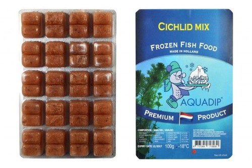 Aquadip frozen fish food - frozen, no