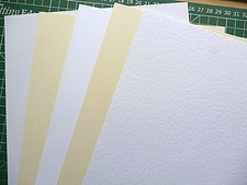 A4 textured Card / Linen /