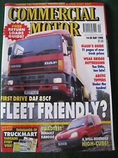 COMMERCIAL MOTOR MAY 1998 TRUCK PRICES WEAK BRIDGE ARCTIC TIPPERS DAF 85CF
