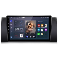 Android 14 CarPlay Car Stereo Radio WiFi For BMW X5 E53 E39 M5 GPS Sat Nav BT FM