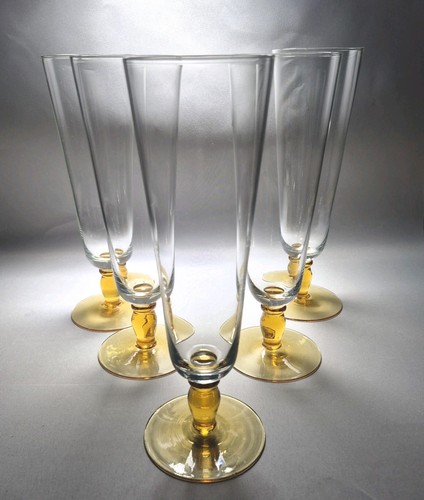 Vintage art deco amber - 5x,