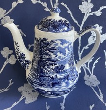 Vintage Blue & White Coffee