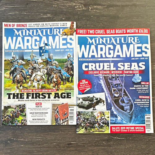 Miniature wargames magazine - miniature,