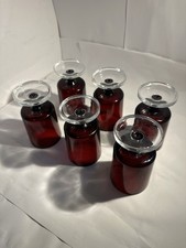 Luminarc Ruby Red Stem Glasses