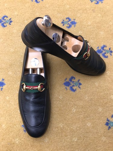 Gucci leather brixton - brixton, horsebit