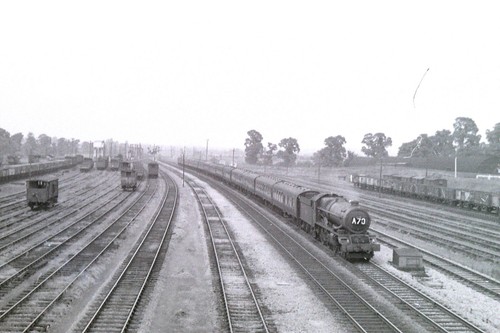 Steam locomotive 35mm slide - steam,