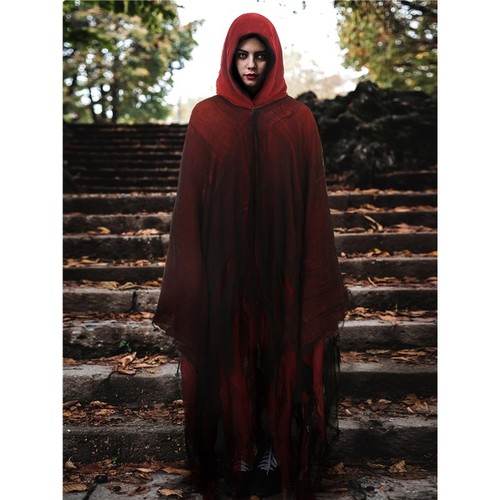 Adult medieval hooded cape - adult,